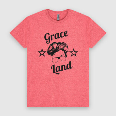 Grace Land Simple Logo Tee (Unisex Dark on Lights) Thumbnail