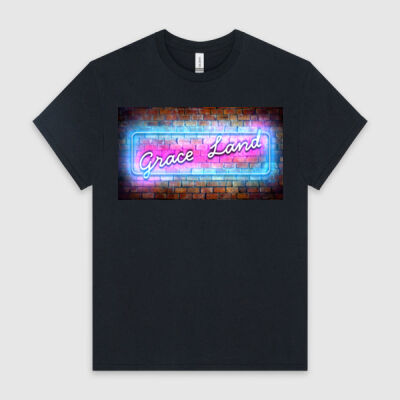 Grace Land Band Neon Tee (Unisex Dark) Thumbnail
