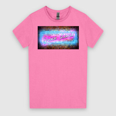 Grace Land Neon Band Tee (Women's Dark) Thumbnail