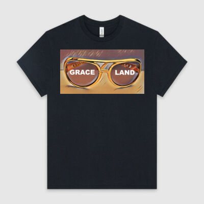 Grace Land Band Elvis Glasses Tee (Unisex Dark) Thumbnail