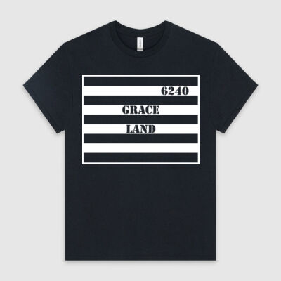 Grace Land Jailhouse Tee (Unisex light on Darks) Thumbnail