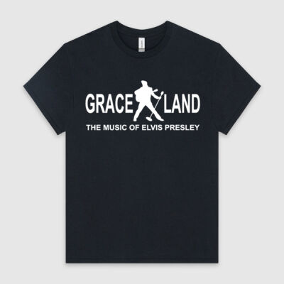 Grace Land Elvis Dancing Tee (Unisex Light of Dark) Thumbnail